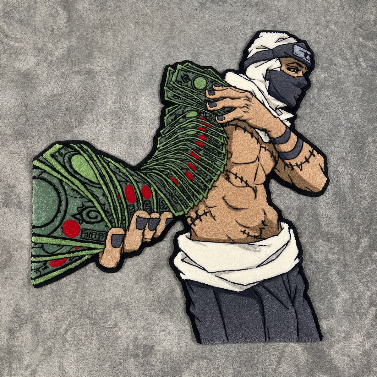 Flexing Kakuzu